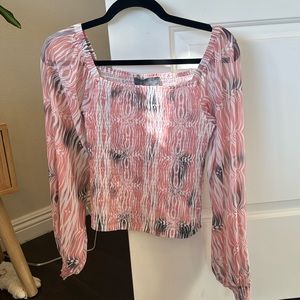 Anthropologie | S | off the shoulder blouse